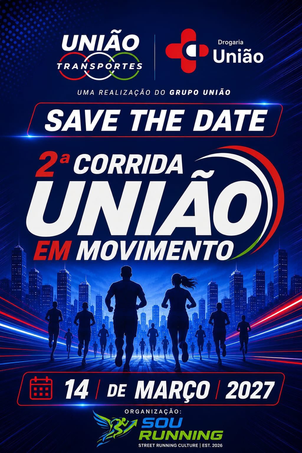 2ª CORRIDA UNIÃO EM MOVIMENTO ASSIS SP Logo