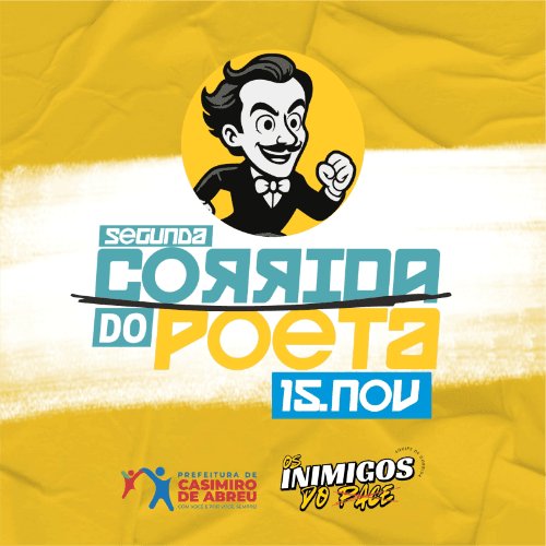 2ª EDIÇÃO CORRIDA DO POETA Logo