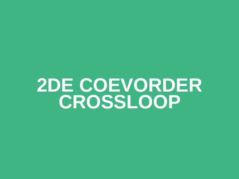 2de Coevorder Crossloop