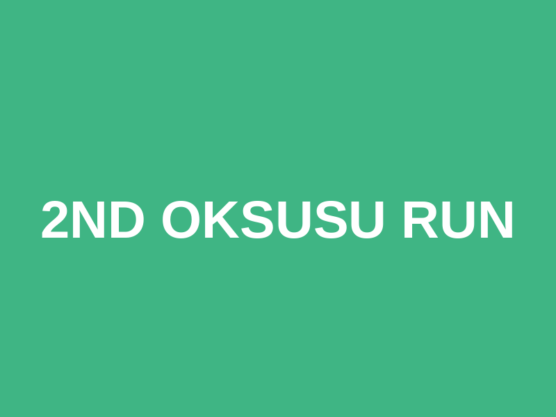 2nd Oksusu Run Logo