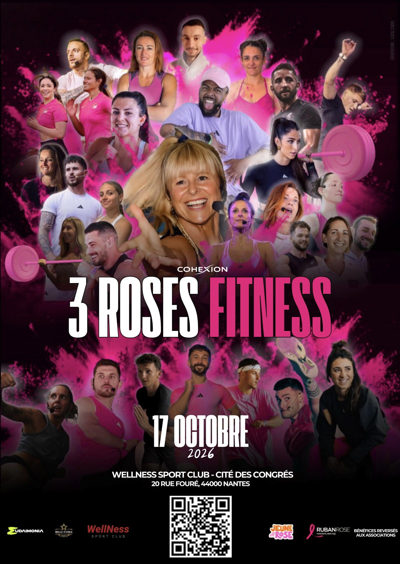 3 Roses Fitness Logo
