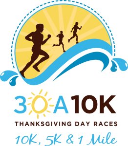 30A 10K Thanksgiving Day Races Logo