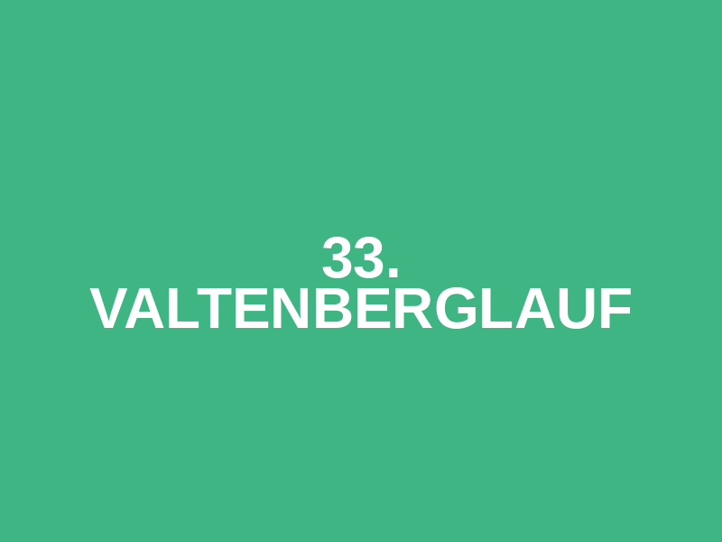 33. Valtenberglauf