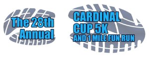 33rd Annual Cardinal Cup 5K & 1 Mile Fun Run Logo