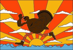 35th Annual Virginia Run Turkey Trot Logo