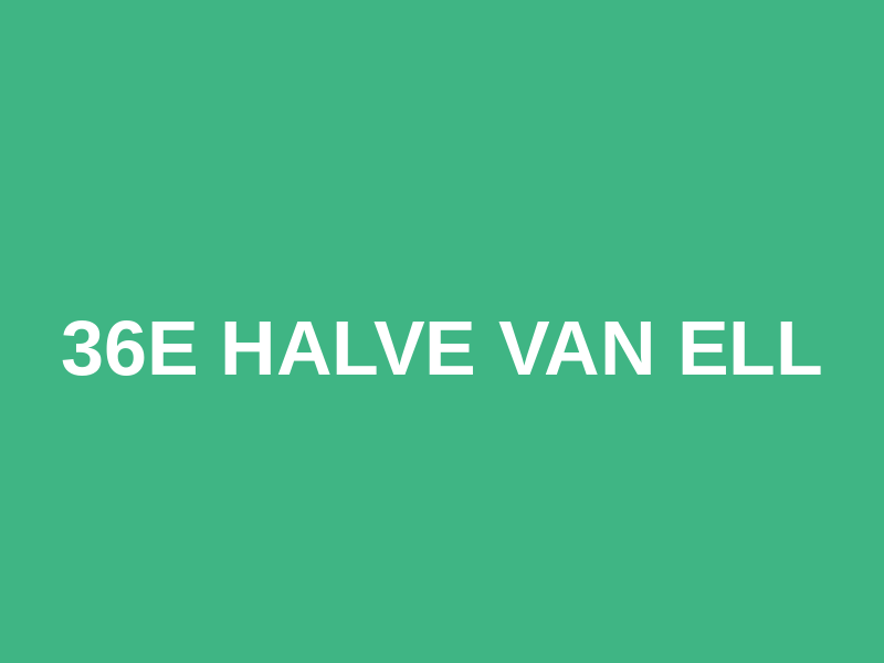36e Halve van Ell Logo
