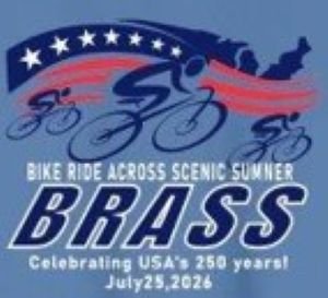 37th Annual Bike Ride Across Scenic Sumner Logo