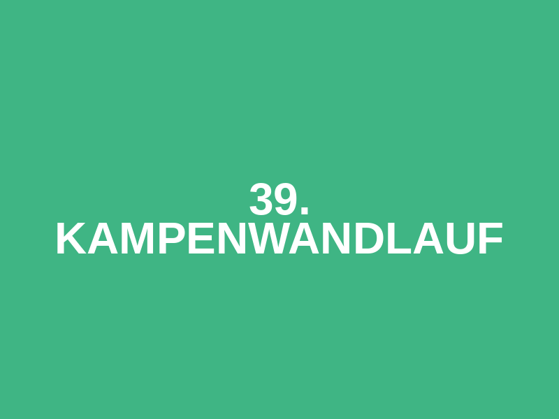 39. Kampenwandlauf