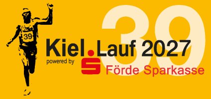 39. Kiel.Lauf powered by Förde Sparkasse 2027 Logo