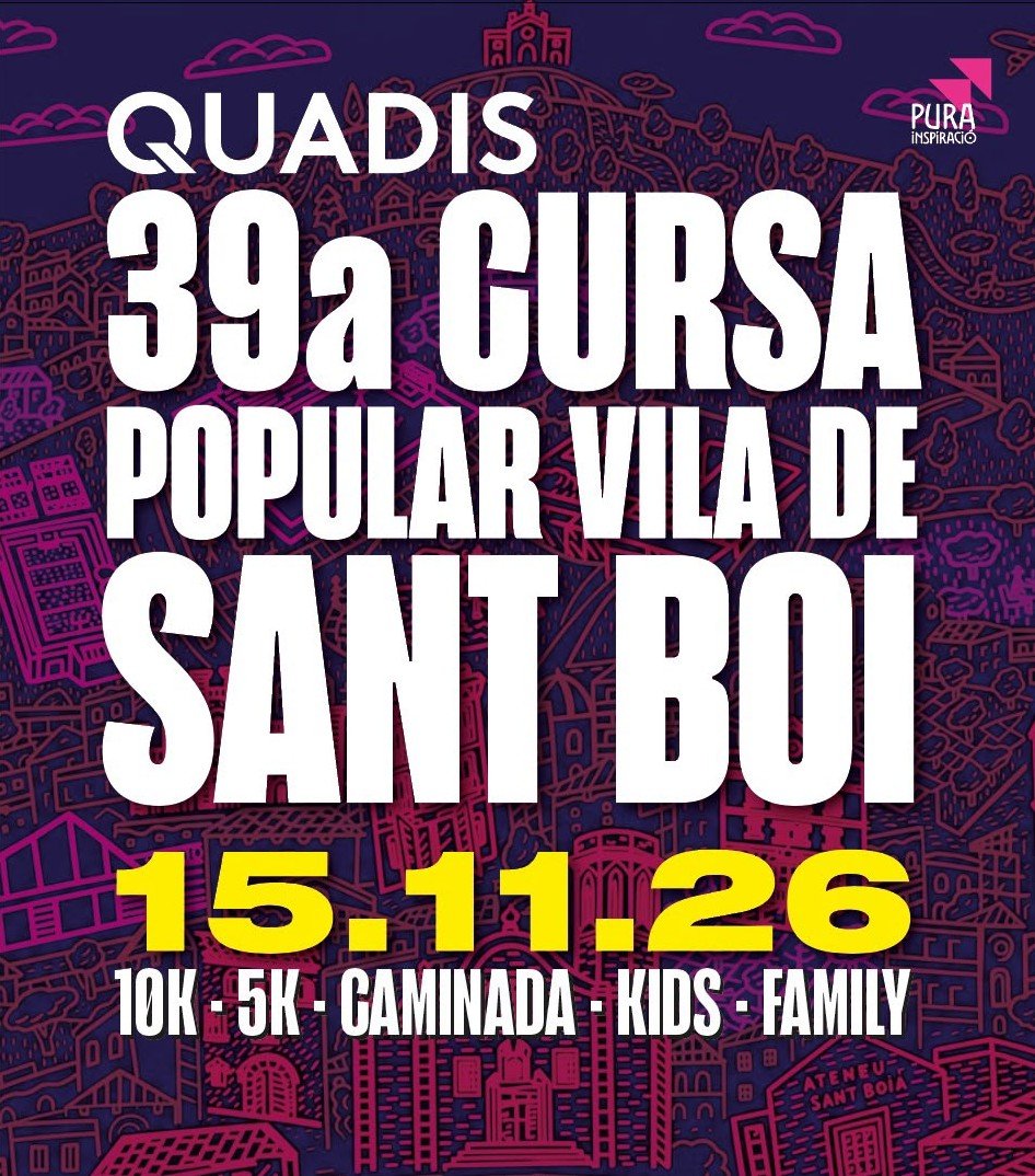 39a QUADIS Cursa Popular Vila de Sant Boi Logo
