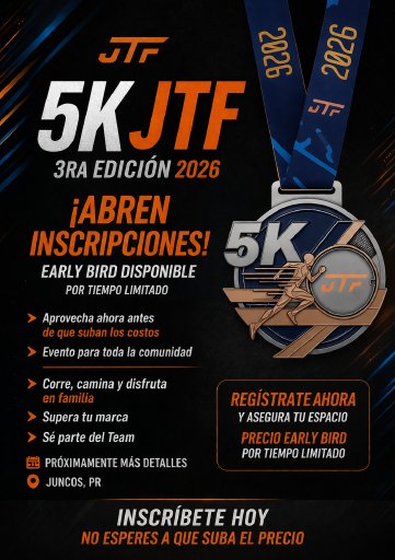 3ERA EDICION 5KM JTF