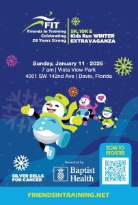 3rd Annual F.I.T. Winter Extravaganza 10K 5K and Kids Dash Logo