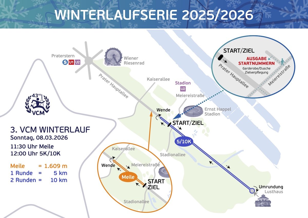3rd VCM Winter Run - Vienna Calling