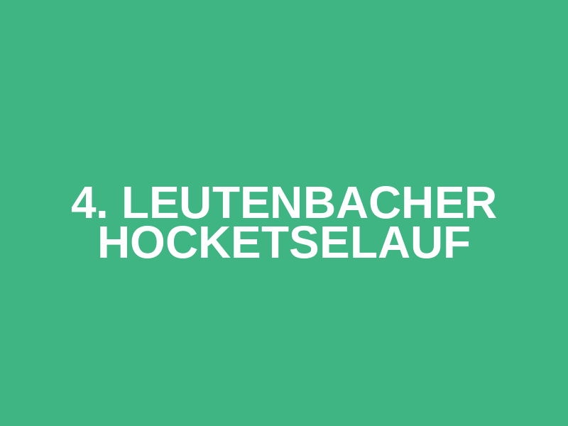 4. Leutenbacher Hocketselauf Logo