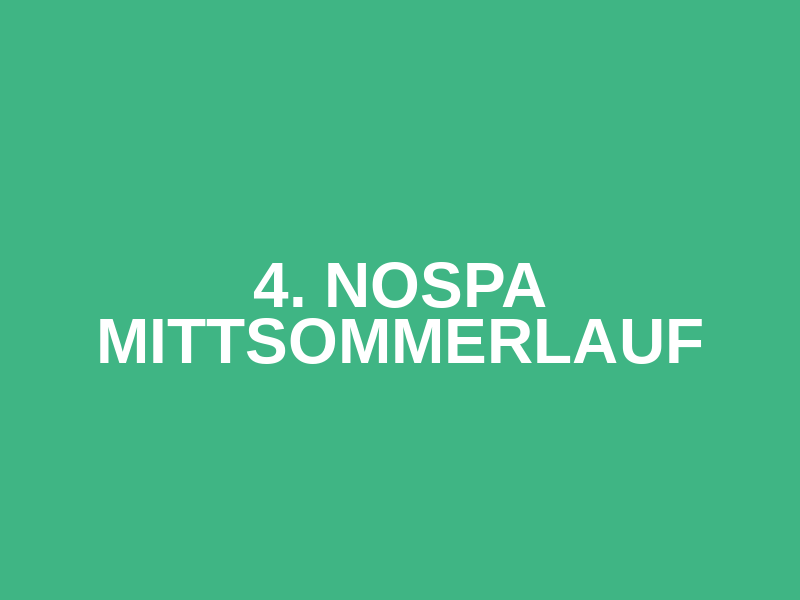 4. Nospa Mittsommerlauf