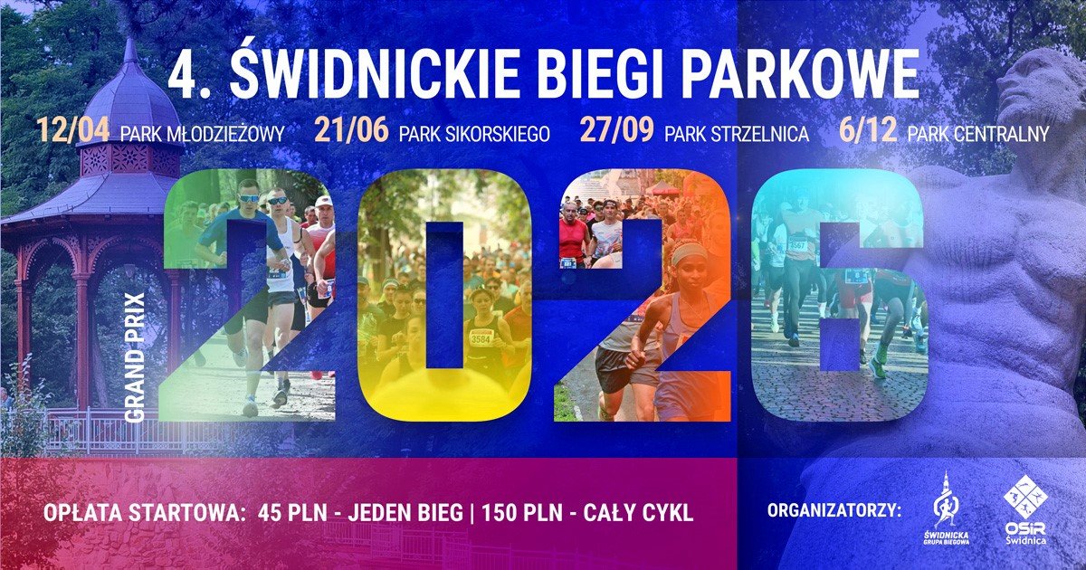 4. Świdnickie Biegi Parkowe - Bieg zimowy