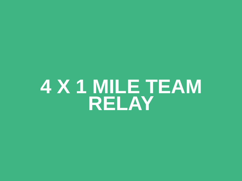 4 x 1 Mile Team Relay Logo
