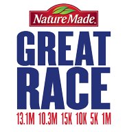 41st Nature Made Great Race: Half Marathon, 5K, 10K, 15K, 10M, 1M Logo