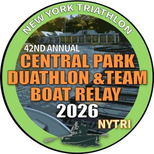 42nd Annual Central Park Duathlon/Team Boat Relay Logo