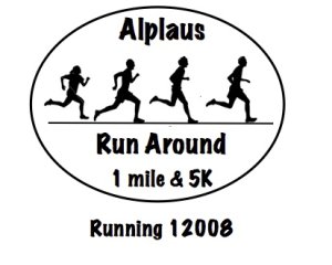 45th Annual Alplaus Runaround Logo