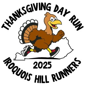 45th Iroquois Hill Runners Thanksgiving Day Run Logo