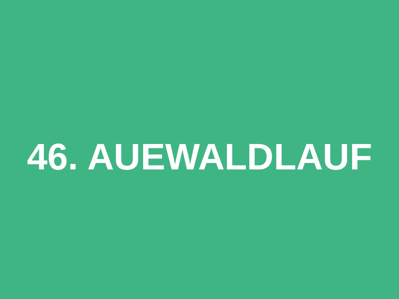 46. Auewaldlauf