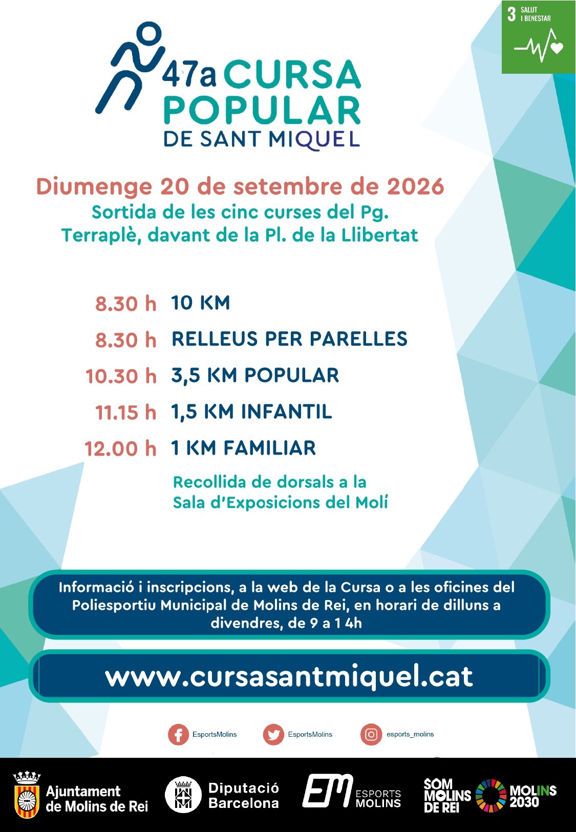 47a Cursa Popular Sant Miquel Logo