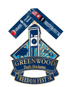 48th Annual Freedom Fest 5K Logo