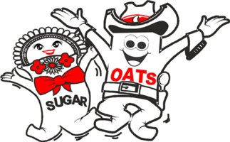 49th Annual Oatmeal Festival 3.3 mile RUN for YOUR OATS Logo
