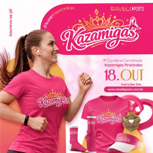 4º CORRIDA KAZAMIGAS PIRACICABA Logo