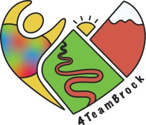 4TeamBrock 5k and 1 mile Run Logo