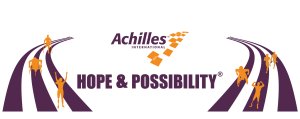4th Annual Achilles Hope and Possibility 5K and 1 Mile Logo