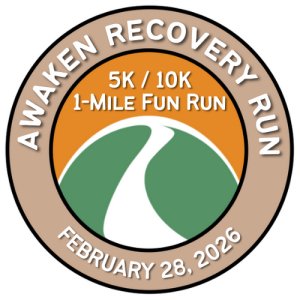 4th Annual Awaken Recovery Run Logo
