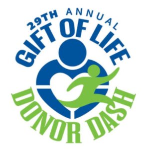 4th Annual Danville Satellite Donor Dash 5K Run and Walk Logo