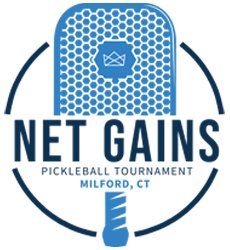 4th Annual 'Net Gains 2026' Pickleball Tournament Sponsored by The Peter & Thomas DiPietro Foundation and Chris Wright-Kingsview Partners Logo