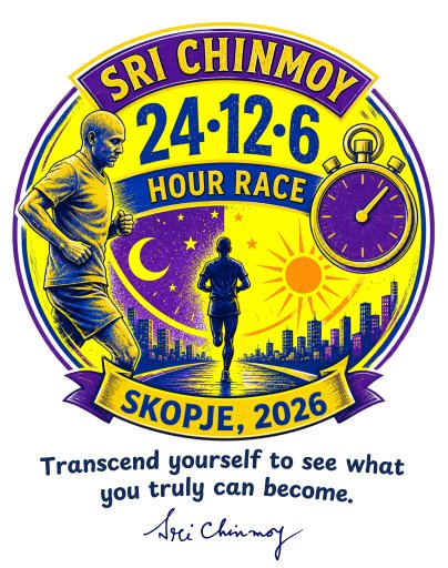 4th Sri Chinmoy 24-12-6 Hour Race, Skopje (2027)