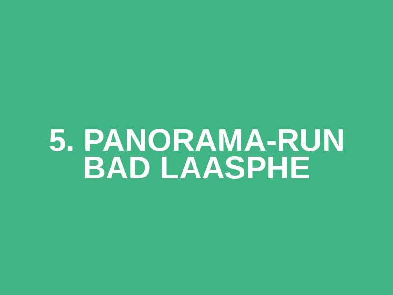 5. Panorama-Run Bad Laasphe Logo