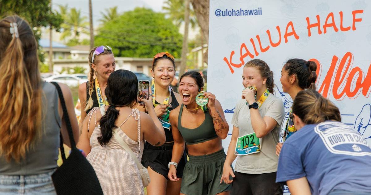 5:30am - Uloha Kailua 1/2 Marathon and 5K Logo