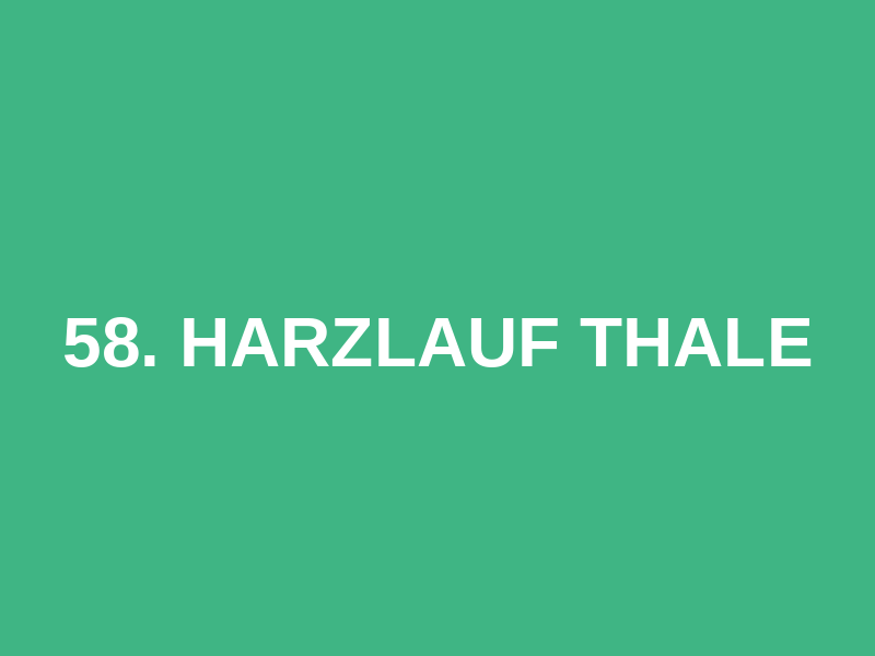 58. Harzlauf Thale