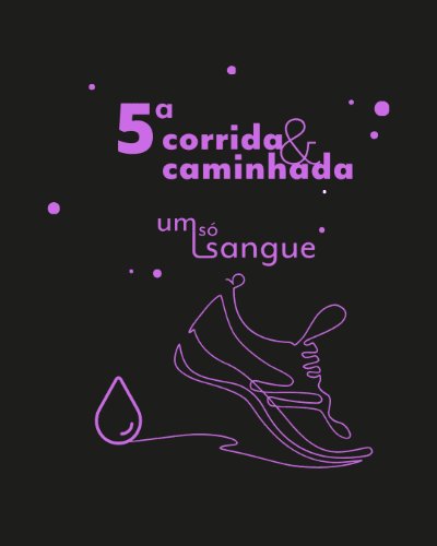 5ª CORRIDA E CAMINHADA UM SÓ SANGUE Logo