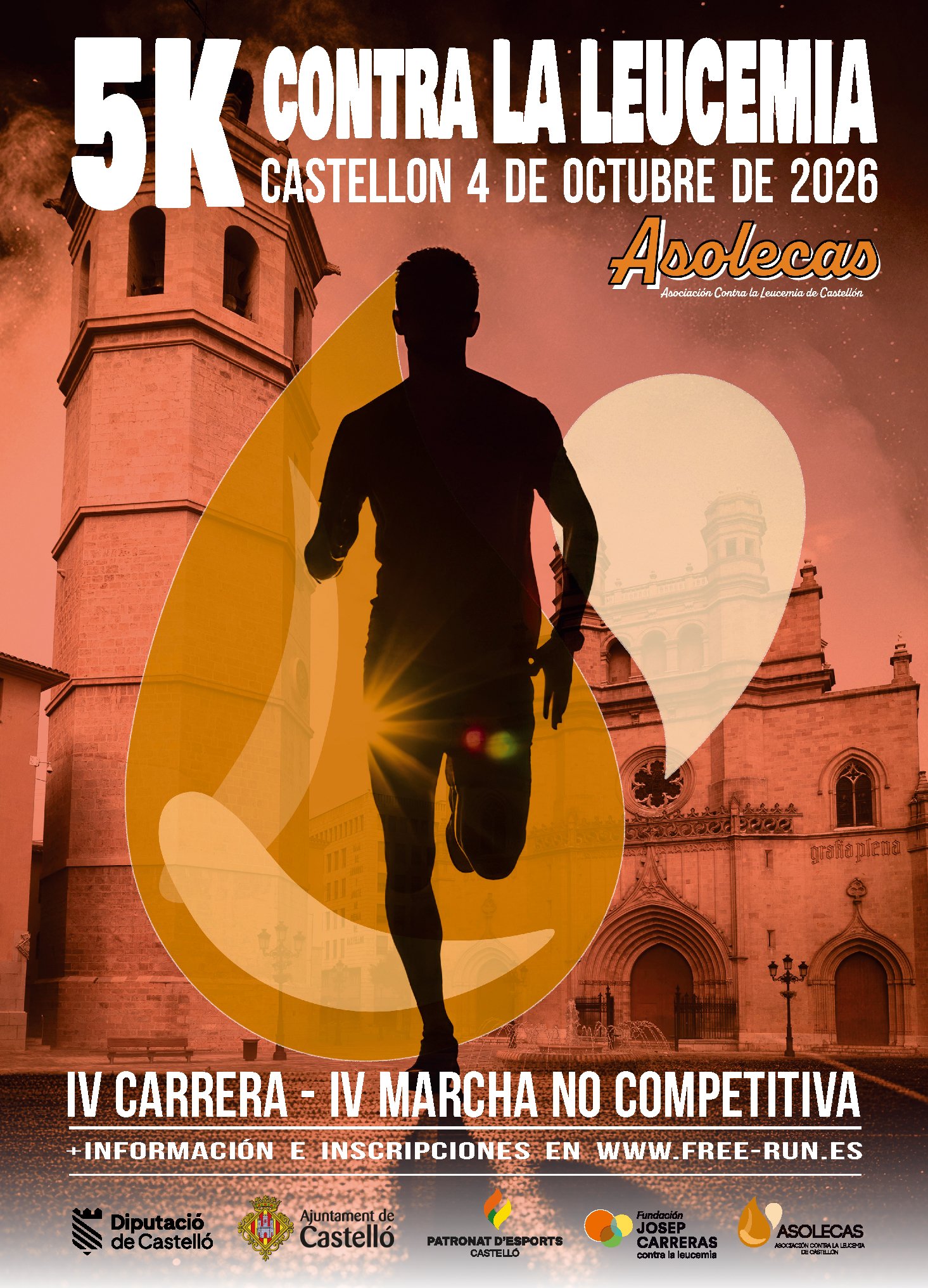 5K CONTRA LA LEUCEMIA - 04/10/2026 Logo