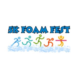 5K Foam Fest Fun Run Logo