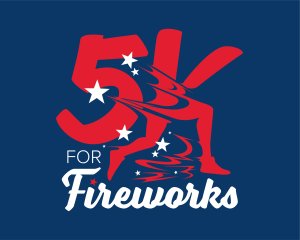 5K for Fireworks Logo