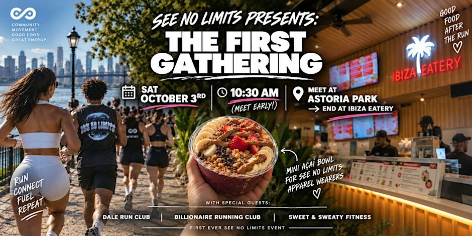 5k Fun Run, Acaì & Social | See No Limits First Gathering