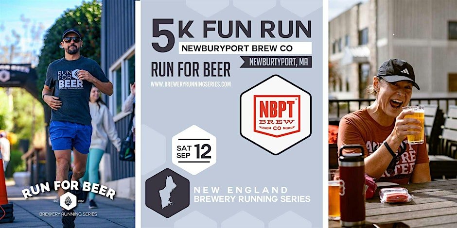 5k Fun Run at Newburyport Brewing | 2026 New England Brewery Running Series
