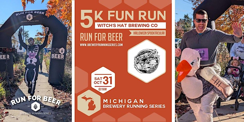 5k Fun Run x Witch's Hat x Halloween Spooktacular| 2026 MiBRS Logo