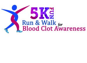 5K Fun Run/Walk for Blood Clot Awareness Logo