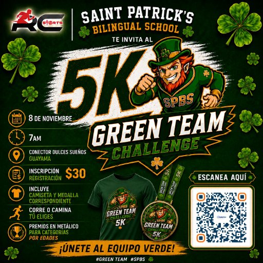 5K Green Team Challenge Logo