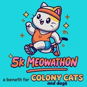 5k Meowathon: A Benefit for Colony Cats Logo