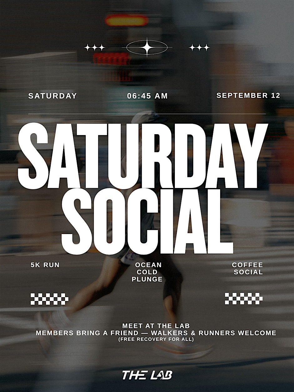 5k + Ocean Plunge - Saturday Social presented by THE  LAB